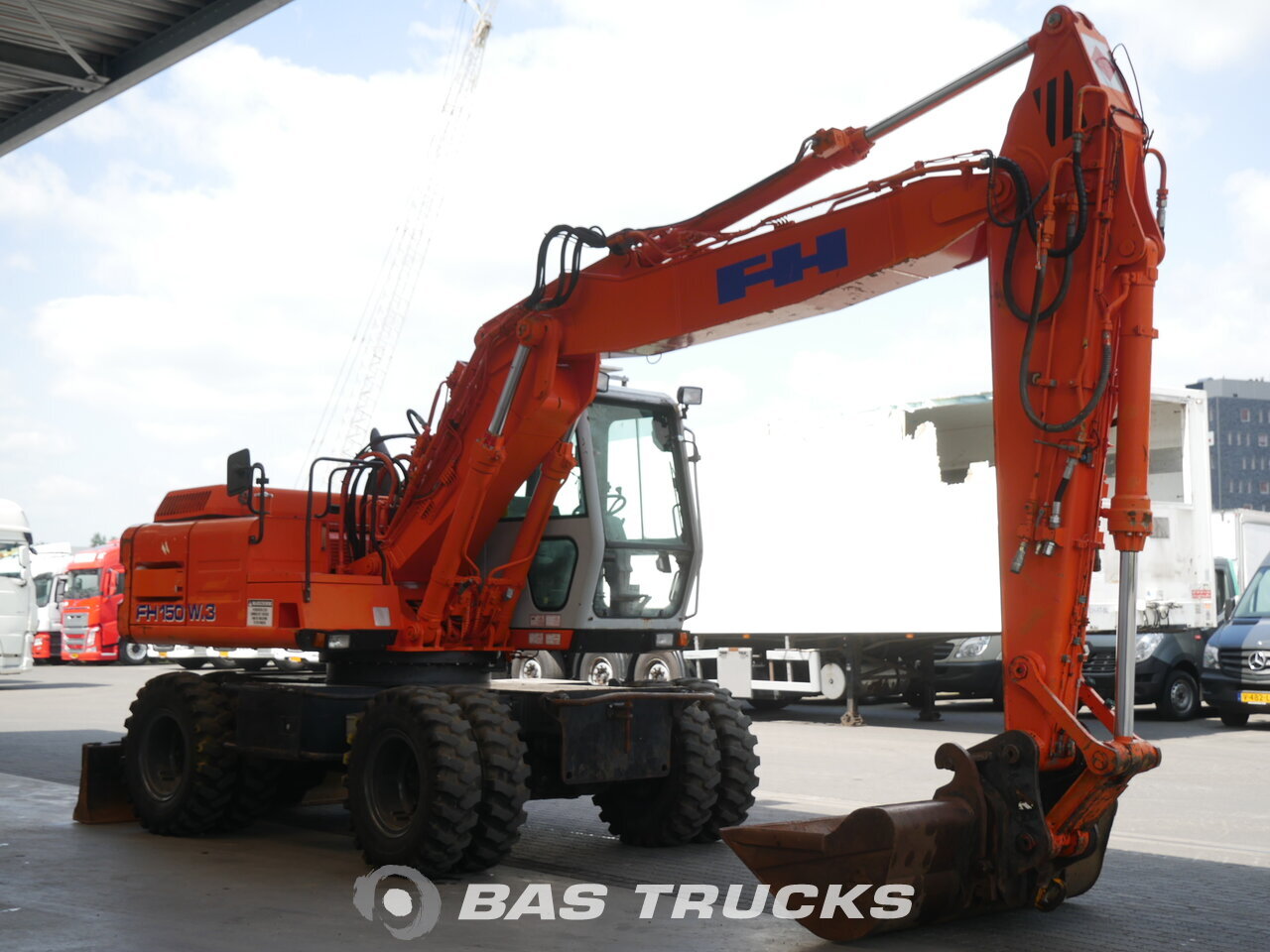 photo of Used Construction equipment Fiat Hitachi FH150-3 4X4 1999